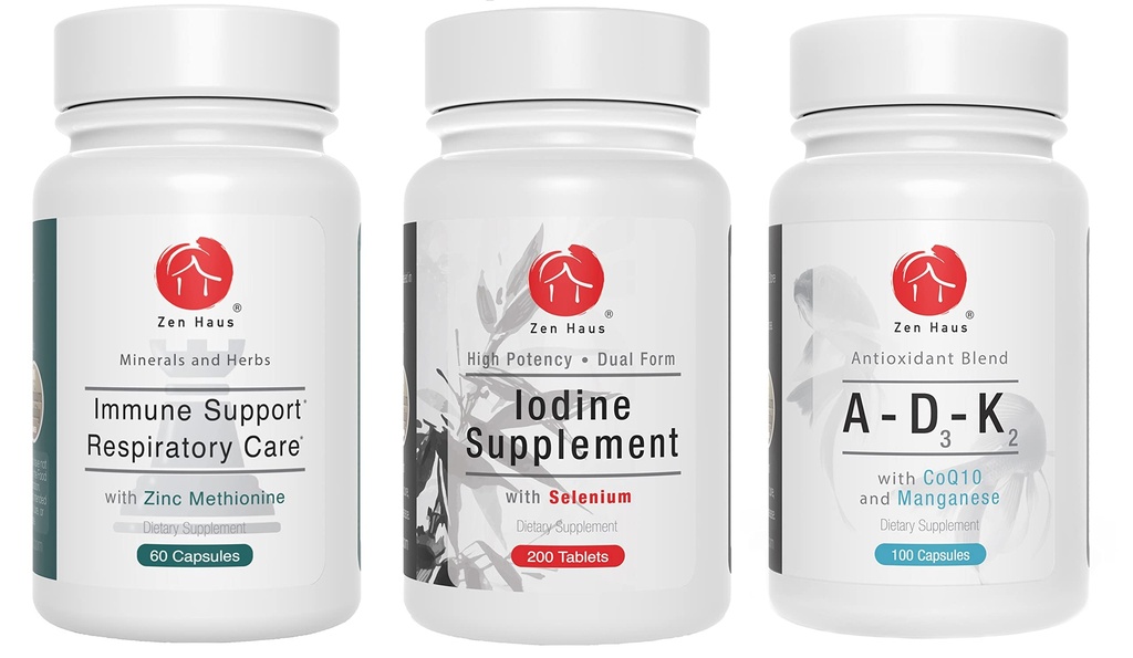 Zen complet : 3 Complexe complementare pentru uimitoare acoperire nutrient și valoare de Zen Haus