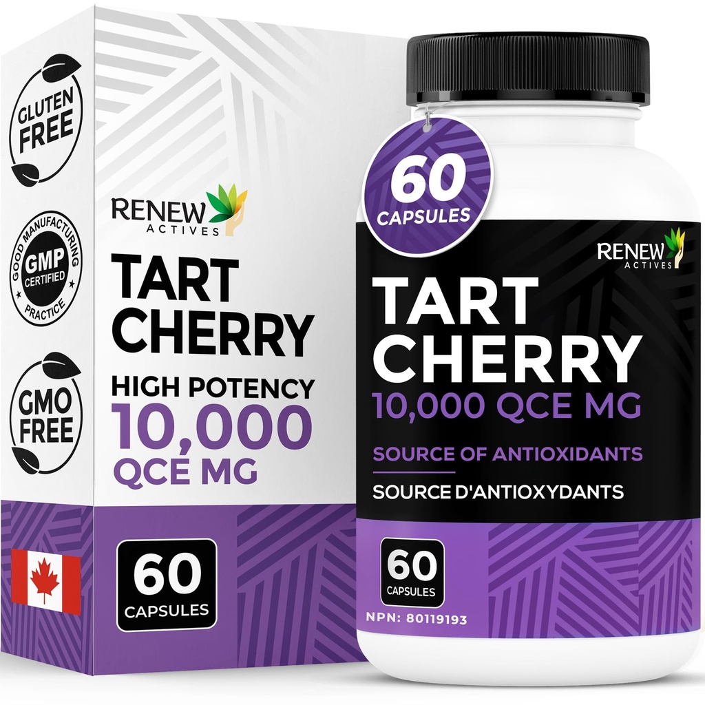 Renew Actives Tart Cherry Extra 500mg per 2 Capsule 