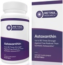 Natural Astaxantină ochi Vitamina 10mg - Suplimente pentru a sprijini sănătatea ochilor - până la 90 de ori mai puternic decât sintetic - Formulat de medici - 3rd Party Certified - 60 Softgels
