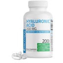 Bronson Acid hialuronic 200 MG High Potentity Joint Health & Healthy Skin Support, Non-GMO, 200 Capsule vegetariene