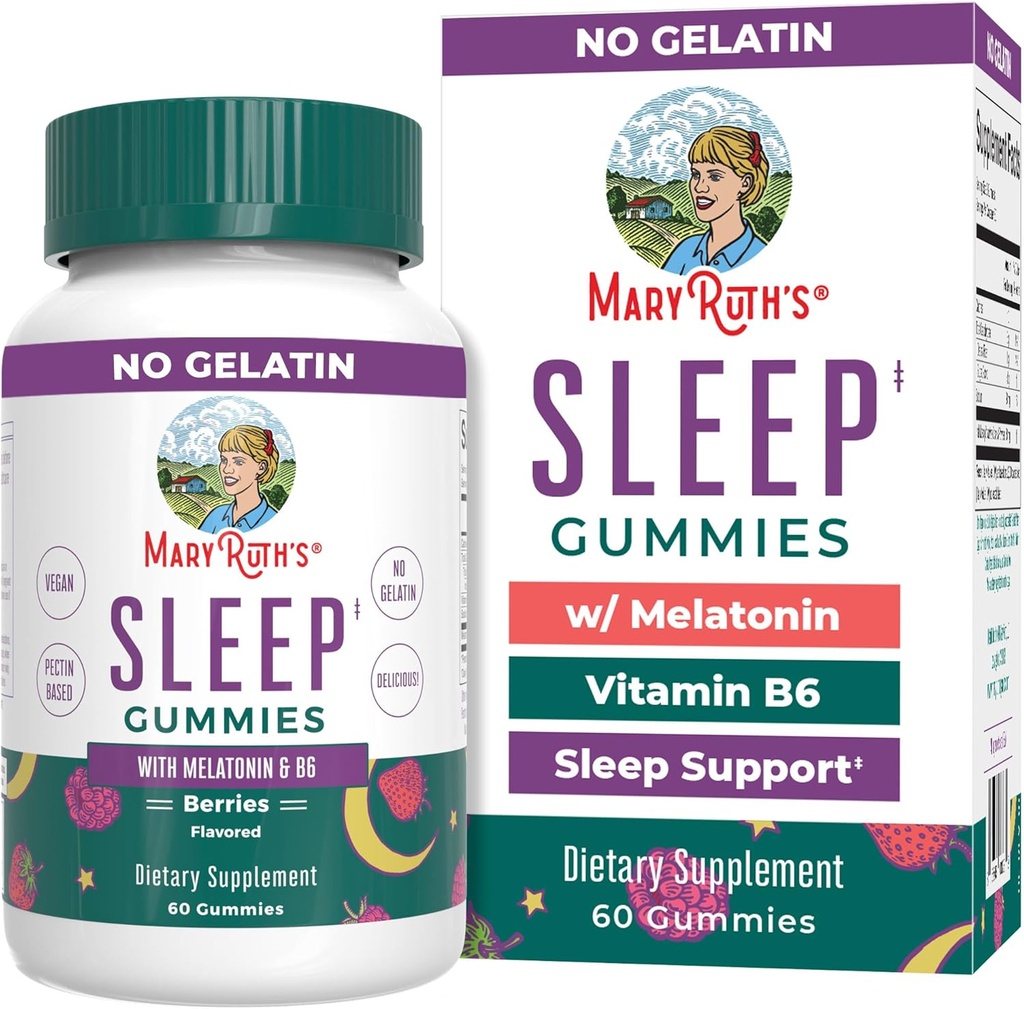 MaryRuth Organics Melaton Gummies 