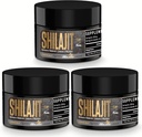 Silajit Resin - Organic Shilajit Resin Tert Parte testat bogat în 85 + Trace Minerale, Gold Grad Himalayan Pure Shiljait for Energy (1 Fl Oz (Pachet de 3)