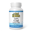 Factori naturali Cod Ulei de ficat, 90 capsule