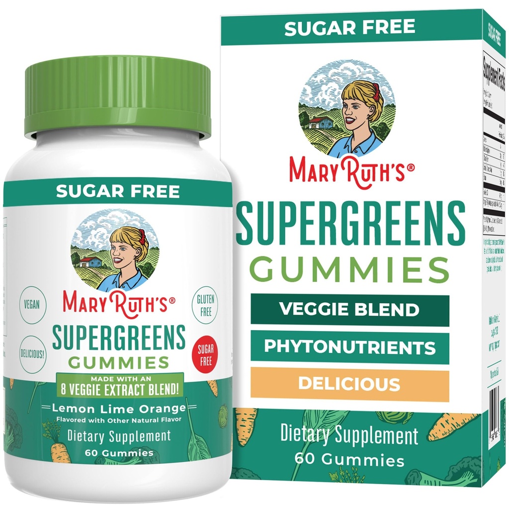 MaryRuth Organics Super Verzi Gumiile 