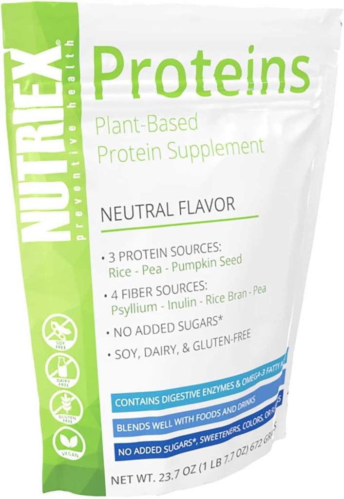 Proteine nutriex - Supliment de proteine pe bază de plante