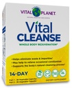 Planet Vital - Vital Cleanse with Milk Thistle, Magneziu, Cape Aloe and Herbs, Natural Supplement for Ocazional Constipație și eliminare sănătoasă, 2-Parte - 14 Day Kit, 56 Capsule