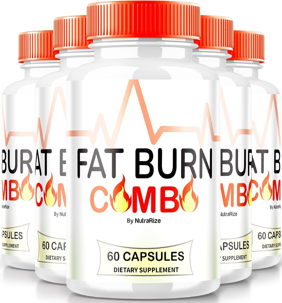 (5 ambalaj) Capsule de Burn Fat Combo, FatBurn Combo Keto Formula, Toate naturale pierdere în greutate Supliment pentru a realiza corp sănătos în căutarea, pastile Keto fitness, Recenzii oficiale (300 capsule)