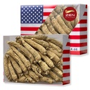 2 Cutii de mână selectate American Ginseng Root-Small Coada (4oz/Box) 
