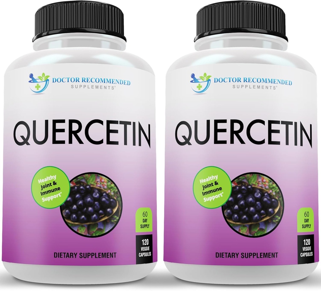 DOCTOR RECOMANDAT SUPLIMENTE Querbetin 1000 mg per servire - Supliment de vitamina, (Vegan 