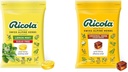 Ricola Sugar Free Lemon Mint Herbal Tuse Stropi de gât, 105ct Bag & Original Natural Herb Cough Drops, 115 Conte, Tuse Suppressant & Throat Relieving Drops