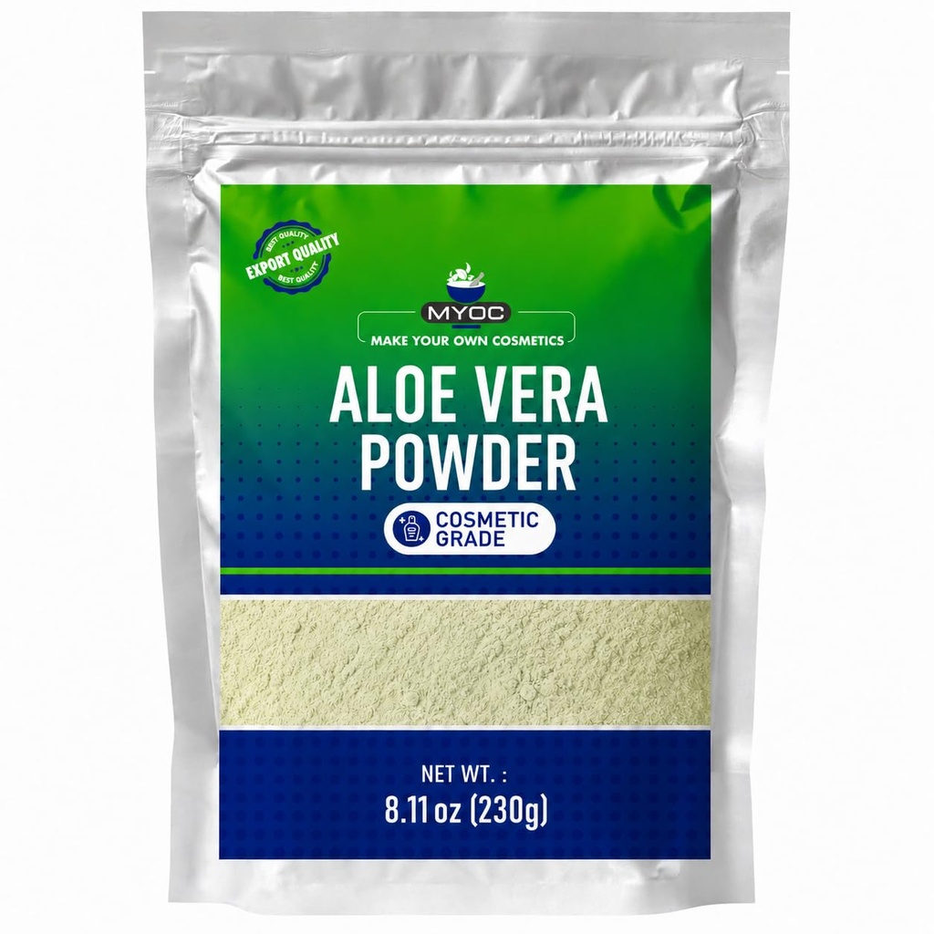Aloe Vera Powder Utilizare organică pentru îngrijirea pielii și părului - 230 Grams (8,01 Oz)