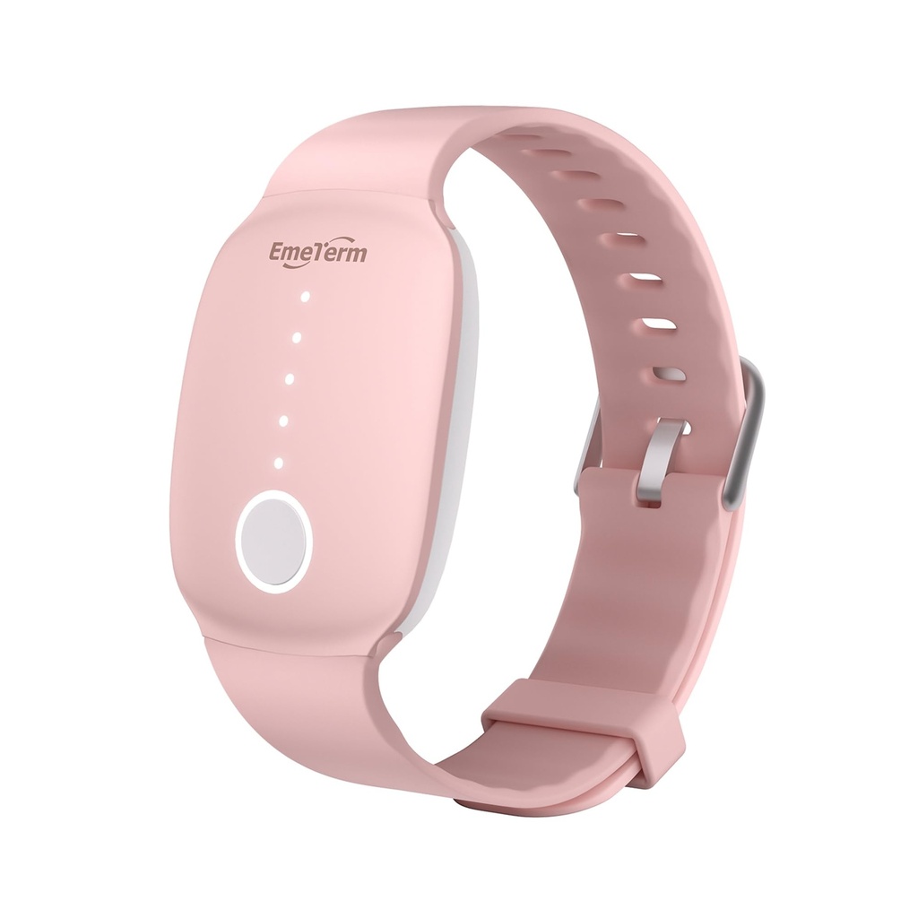 EmeTerm Fashion FDA-curățat ușura greață Electrod Stimulator Dimineață Boala de călătorie Se recomandă ajutor Reîncărcabil fără benzi Gel fără droguri Wrist fără efecte secundare