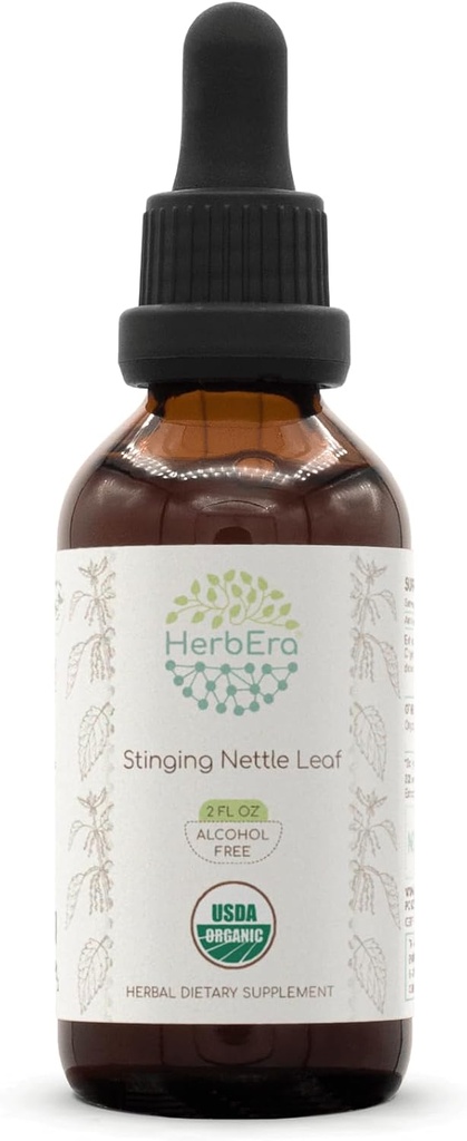 HerbEra Stinging Nettle Leaf B60 USDA Organic Tincture 
