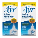 AYR Saline Nasal Mist, 1.69 Fl Oz (Pachetul din 2)