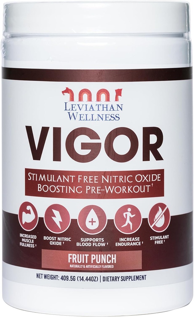 Vigor - Stimulant-Free Nachcrüssel Pre-Workout Powder 