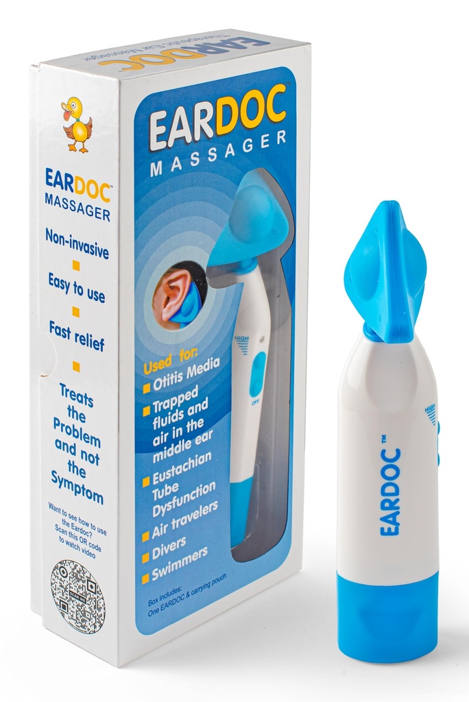 Eardoc - Dispozitiv de eliberare a presiunii urechii, Tratamentul infectiei urechii pentru adulti, Dureri de durere de durere durere, Eustachi Ureche deconectare, Ureche Popper ureche, Tube eustachian unclogger, Cel mai bun Tinitus Relief, Produs de îngrijire a urechii.