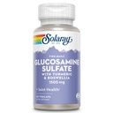 SOLARAY Glucosamine sulfate 1500mg, supliment comun sănătos de sprijin, puternic tesut Connectiv si formula de sanatate comuna cu Turmeric & Boswellia, 60 zile bani înapoi de garantare, 30 Serv, 60 VegCaps