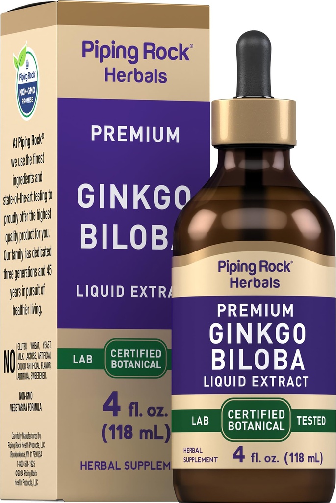 Piping Rock Ginkgo Biloba Suplimente 