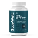 Infla-Support Plus- 750mg Suplimentul Herbal Blend cu Curcumin şi Ashwagadha Extract, Shatavari, Kavach, Fenugreek, Pippali, Guduchi, Shilajit, Goshura şi Sunthi 60ct