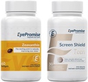 EyePromise Zeaxanthin Eye Vitamina și Screen Shield Teen Chewable Eye Vitamina