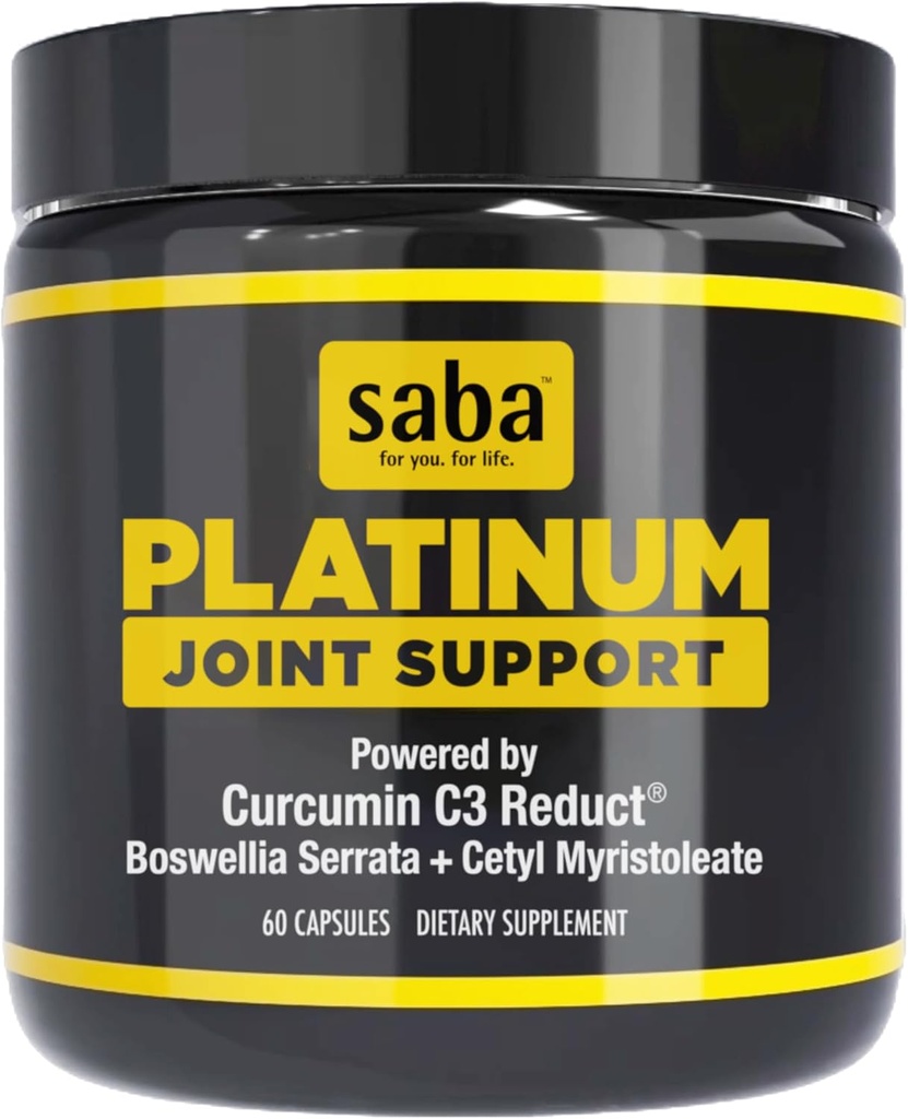 Saba Platinum: Suport comun - Formula de acţiune rapidă şi de potenţial 60 Capsule