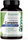 EMERALD LABS Complete clinice Multi - Multivitamine cu Folat metilat, Vitamina D3, Enzime digestive & More pentru sanatate gutoasa, Suport imun & More* - 120 capsule vegetale (30-zi de aprovizionare)