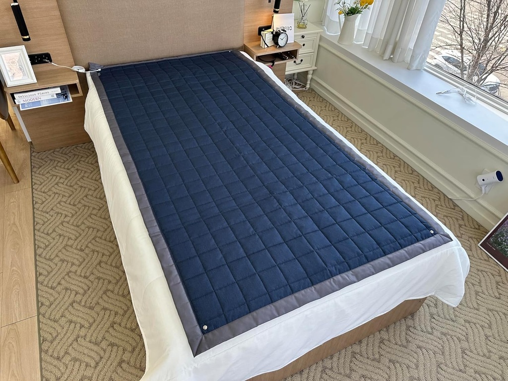 Țesătură din oțel inoxidabil, 59x79 inch (Navy)