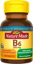 Natural Made Vitamina B-6 100 mg comprimate 100 ea (Pachet de 4)