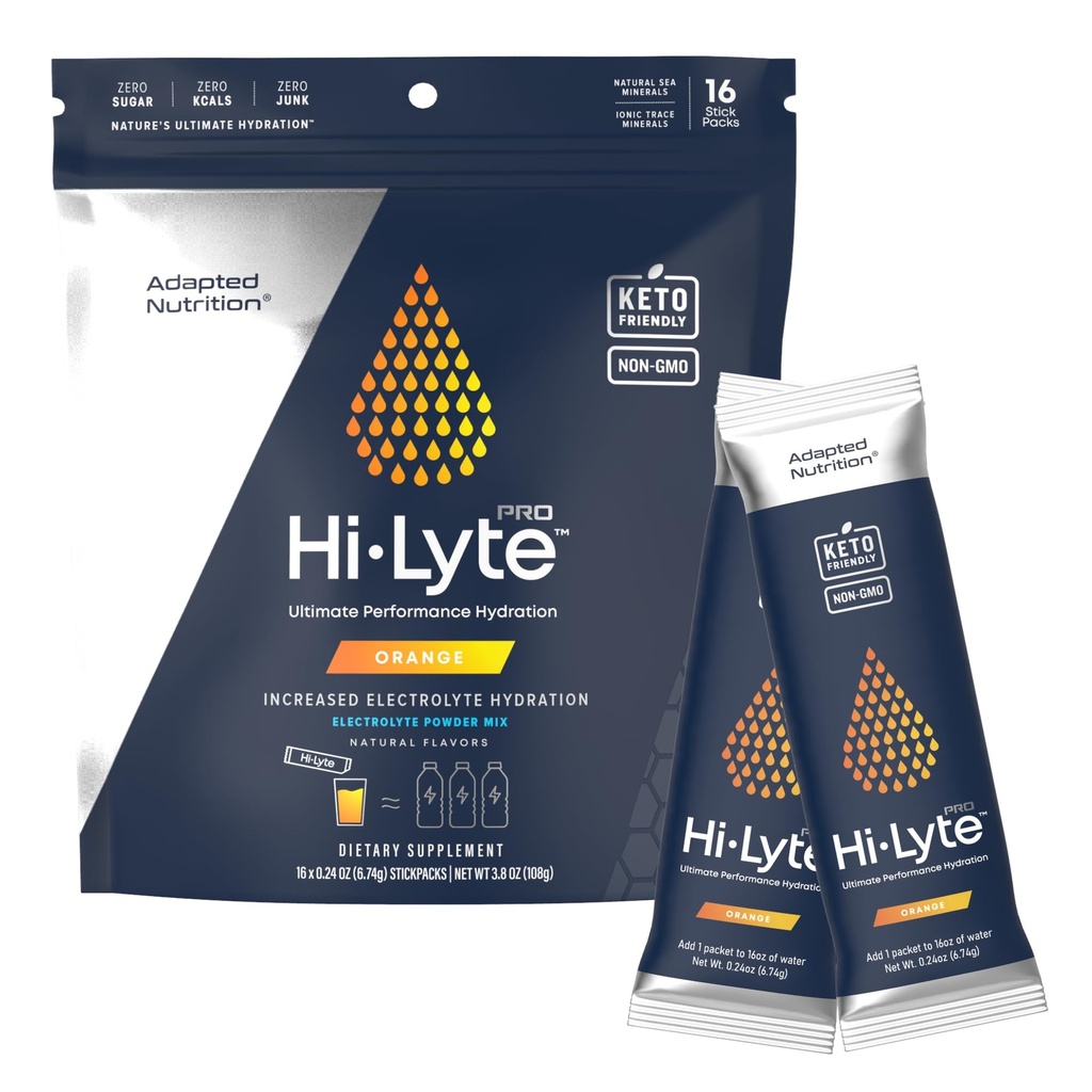 Nutritie adaptata Hi-Lyte Pro Pachete de hidratare - 16 Pachete individuale de bautura 