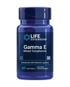 Life Extensie Gamma E Tocopherols mixte, imbatranire sanatoasa, supliment de vitamina E, imbunatatit cu sesam lignans, gluten-free, non-GMO, 60 softgels