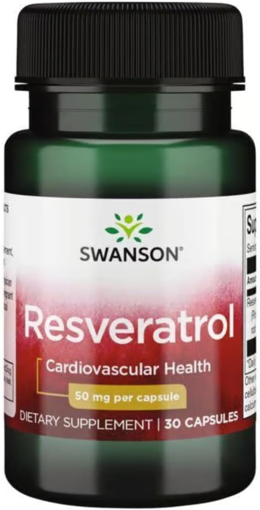Swanson Resveratrol 50 50 Milligrame 30 Capsule