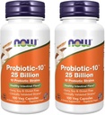 Acum alimente Probiotic-10 25 Miliarde, 100 Conte (Pachet de 2)