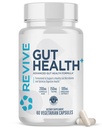 Revive MD Gut Health Supplements for Men & Women - Daily Gut Repair & Digestive Health Support Formula cu cimbru, Oregano & Milk Thistle - Vegan-Friendly, Gluten-Free - 60 Vegetarian Capsule