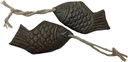Peste de fier, 2 Pack de pește pentru deficit, o sursă naturală de fier, instrument de gătit în condiții de siguranță pentru a adăuga la alimente și apă, reduce riscul de deficit, supliment pentru femeile gravide și Vegani