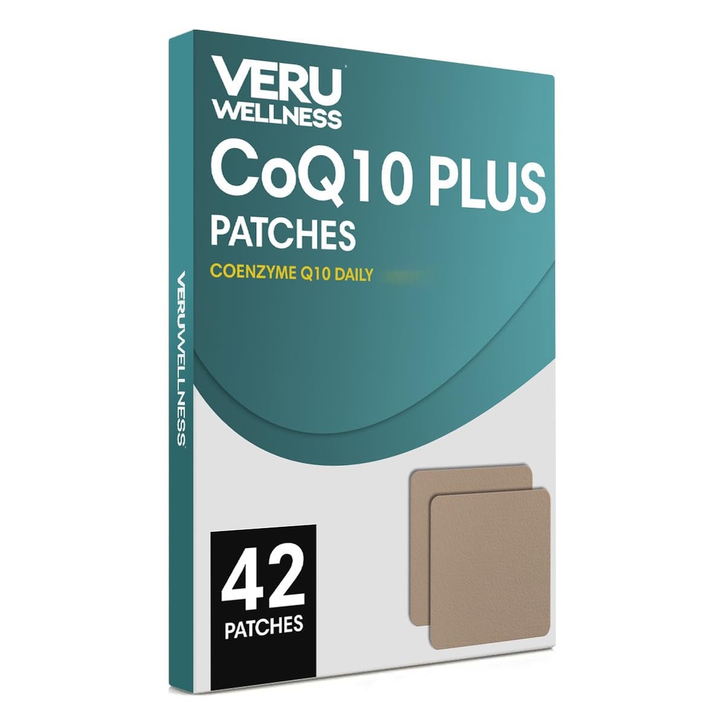 Veru Wellness CoQ10 Plus Daily - Coenzime autoadezivă Q10, 8-10 Ore (42 Day)