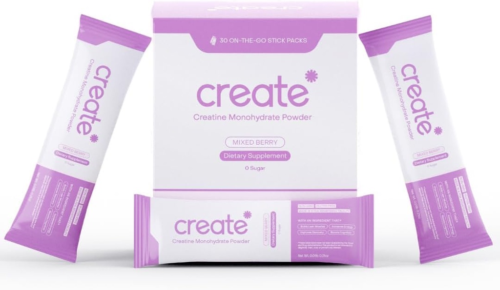 Create single serve Creatin Monohidrat Powder 