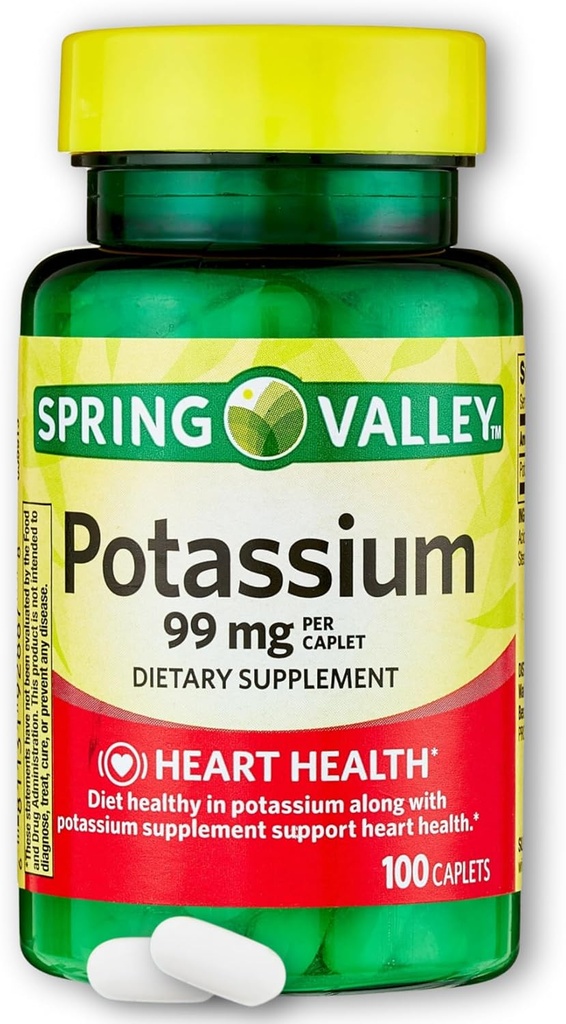 Potasiu 99mg- 100 Caplete (pachet de 1)