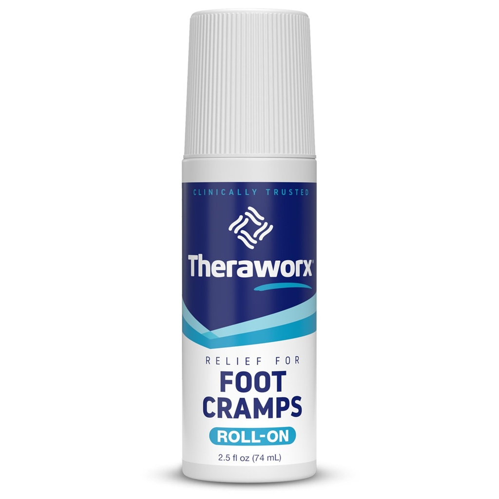 Theraworx Relief pentru cramps picior, rapid-acționare crampa de ajutor Roll-On - 2.5 Oz - 1 Conte