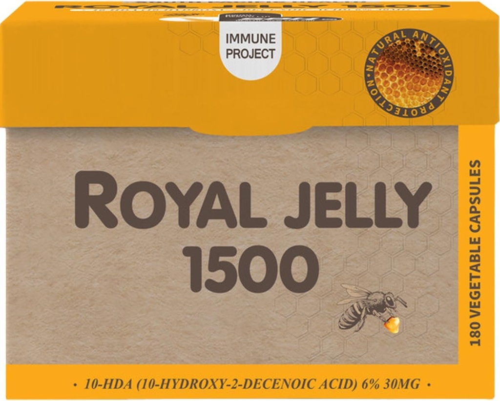 SPH 100% Pur Royal Jelly 1500 (10- HDA 6% 30 mg) 180 capsule (1)