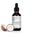 PureC60OliveOil C60 Organic MCT Ulei de cocos 50ml / 1.7 Fl Oz - 99,95% Carbon 60 Solvent Free 20mg - Amber Sticla de sticlă - Grad alimentar - Carbon 60 MCT Ulei de cocos - de la producătorul mondial de plumb