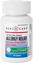 GeriCare Loratadina 10 mg non- Drowsy 24-Hour Alergia Ajutor, Antihistaminice Alergia / Sinus suplimente de sprijin pentru Runny nas, Strănut, Mâncărime, 30 Count, 1 ambalaj.