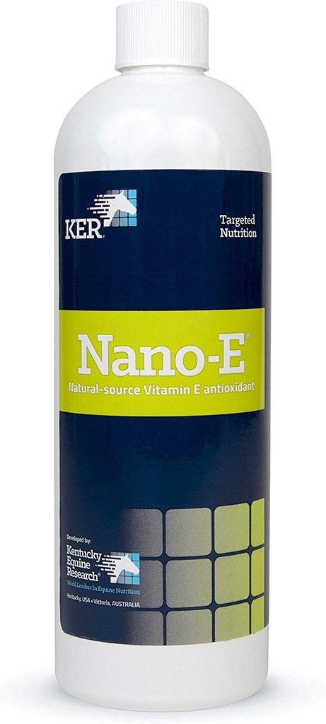 Kentucky Equine Research Nano - E: Natural Source Vitamina E Antioxidant pentru Cai, 450 ml