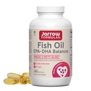 Jarrow Formulas EPA-DHA Balanta, 1200 mg Omega-3 Acidi grasi pentru suport cardiovascular, 240 Softgels, 120 zile de aprovizionare