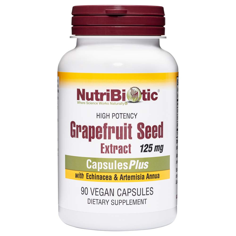 Capsule Extract de grepfrut nutribiotic, 125 mg GSE, 90 Count