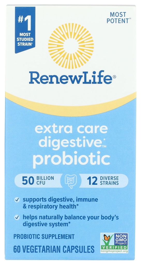 Renoirea vieţii Ultimate Flora Extra Care Probiotic 50 Miliarde, 60 CT