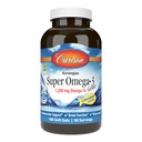 Carlson - Super Omega-3 Gems, 1200 mg Omega-3s, Cardiovascular Support, Brain Function & Vision Health, Norvegian, 180 geluri moi