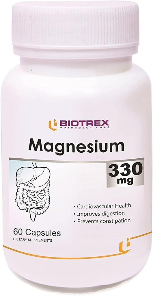 Panihari Biotrex Nutraceuticals Magneziu 330Mg Capsule - 60 Conte
