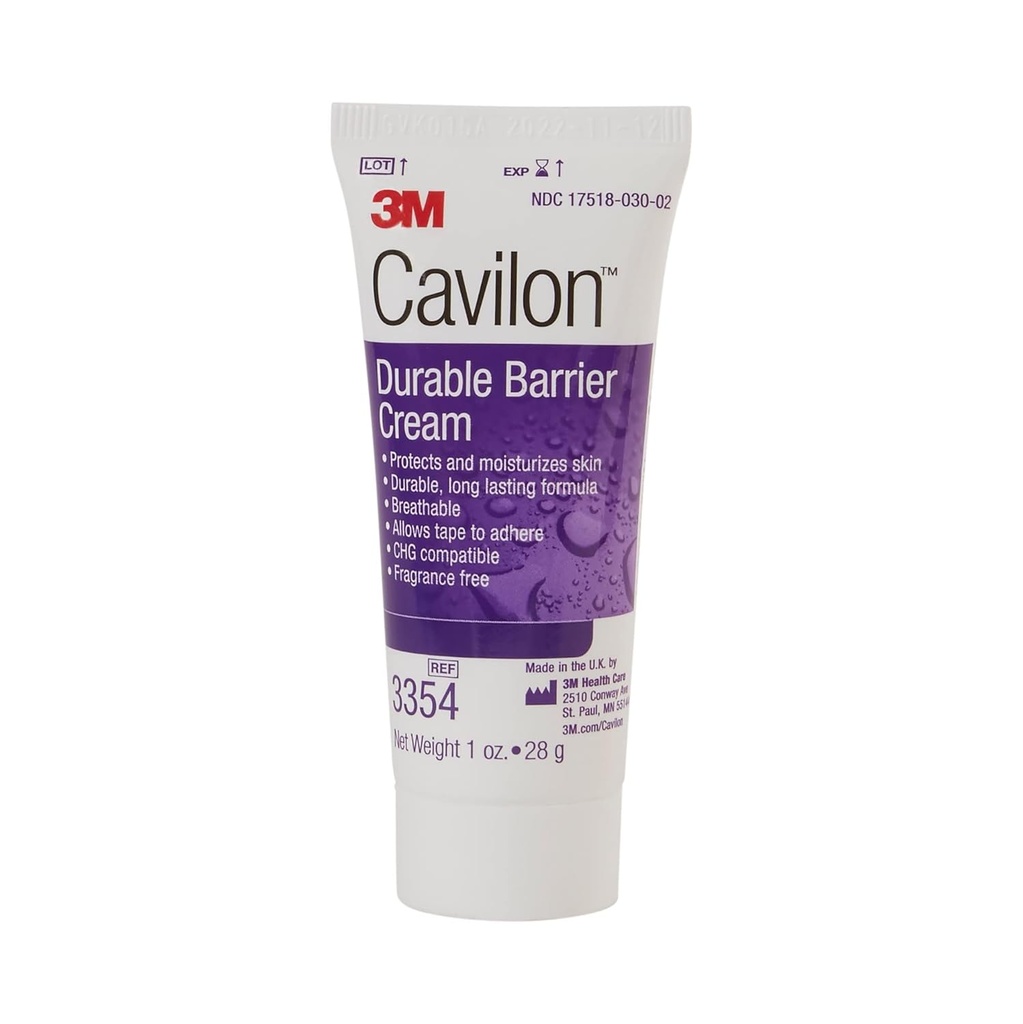 3M Cavilon nescent de piele protector Cream 1 oz. Tub 3354 1 Ct