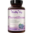 150mg Pterostilbene Supliment - supliment antioxidant o dată pe zi pentru imbatranire sanatoasa Imun inima piele si suport cerebral - natural derived non-GMO & Made in USA (180 Servings)