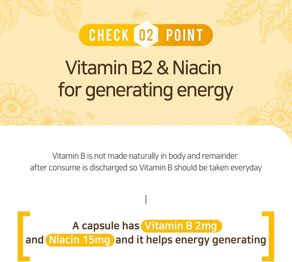 NZ Origin Royal Gold Vitamina B&E, 60 Capsule, Niacin 15mg Sticla, Bărbați, Femei, Copii, Suplimente dietetice susține protecția celulelor de radicali liberi, Producția de energie în organism
